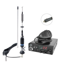 CB PNI ESCORT HP 8024 radio station package, 12V-24V ASQ + CB PNI S75 antenna with cable and fixed mount CB PNI ESCORT HP 8024 radio station package, 12V-24V ASQ + CB PNI S75 antenna with cable and fixed mount