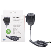 PNI VX6000 microphone with VOX function, with 6 pins, for CB radio stations PNI VX6000 microphone with VOX function, with 6 pins, for CB radio stations