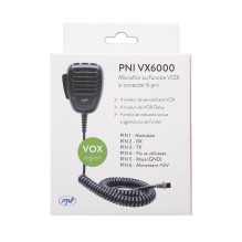 PNI VX6000 mikrofonas su VOX funkcija, su 6 kontaktais, CB radijo stotims