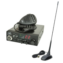 CB PNI ESCORT HP 8024 ASQ Radio Station Pack + CB PNI Extra 48 Antenna with magnet CB PNI ESCORT HP 8024 ASQ Radio Station Pack + CB PNI Extra 48 Antenna with magnet