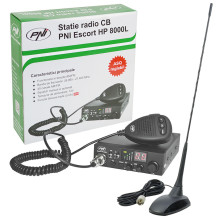 CB radijo stotis CB PNI ESCORT HP 8000L ASQ + CB PNI Extra 48 su magnetu CB radijo stotis CB PNI ESCORT HP 8000L ASQ + CB PNI Extra 48 su magnetu