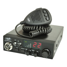 CB PNI ESCORT HP 8024 ASQ Radio Station Pack, 4W, AM-FM, 12 / 24V + CB PNI Extra 40 Antenna with 5-7KM magnet CB PNI ESCORT HP 8024 ASQ Radio Station Pack, 4W, AM-FM, 12 / 24V + CB PNI Extra 40 Antenna with 5-7KM magnet
