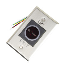 Recessed access switch PNI PB103, touchless, NO / NC / COM, 12V / 24V DC, status LED, metallic, 5 wires Recessed access switch PNI PB103, touchless, NO / NC / COM, 12V / 24V DC, status LED, metallic, 5 wires