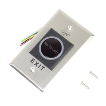 Įleidžiamas prieigos jungiklis PNI PB103, bekontaktis, NO / NC / COM, 12V / 24V DC, būsenos LED, metalinis, 5 laidai Įleidžiamas prieigos jungiklis PNI PB103, bekontaktis, NO / NC / COM, 12V / 24V DC, būsenos LED, metalinis, 5 laidai
