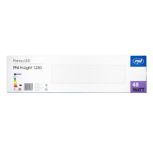 PNI H-Light 1230 48W LED panel, 1200x300mm, 4800lm, 6400K, indoor, recessed, cool white PNI H-Light 1230 48W LED panel, 1200x300mm, 4800lm, 6400K, indoor, recessed, cool white