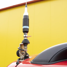 CB PNI S9 antena su 120 cm ilgio drugeliu ir 4 m RG58 laidu CB PNI S9 antena su 120 cm ilgio drugeliu ir 4 m RG58 laidu