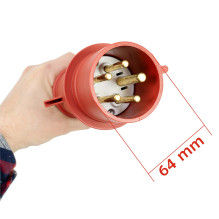 PNI KW22 32A 22KW elektromobilių įkrovimo stotelė, 380 V - 440 V trifazė, 2 tipo jungtis, ekranas, kortelė, BT, valdymas