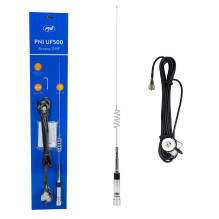UHF antena PNI UF500, 63 cm, 430–470 MHz, su magnetiniu pagrindu