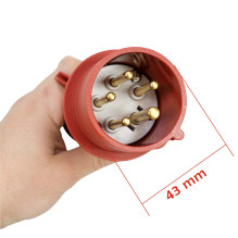 PNI KW11 16A 11KW charging station for electric cars 380V - 440V three-phase, Type 2 connector, display, card, BT, contr