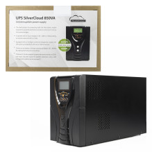 UPS SilverCloud 850VA with pure sinusoidal LCD display for thermal power plants UPS SilverCloud 850VA with pure sinusoidal LCD display for thermal power plants