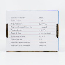 PNI SV100 anti-flooding kit sensor and solenoid valve 3 / 4 inch DN20 PNI SV100 anti-flooding kit sensor and solenoid valve 3 / 4 inch DN20