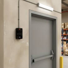 PNI DK150 autonominė prieigos kontrolės klaviatūra, PIN atrakinimas, RFID kortelė, IP65, juoda