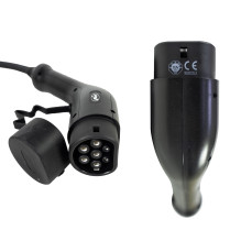 Portable charger PNI KW7 32A, 7.4KW for electric cars 230V, single-phase, Type 2 connector, waterproof