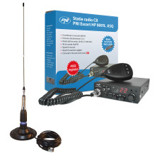 CB PNI ESCORT HP 8001L ASQ radijo stoties rinkinys + HS81 ausinės + CB PNI ML160 antena su magnetu CB PNI ESCORT HP 8001L ASQ radijo stoties rinkinys + HS81 ausinės + CB PNI ML160 antena su magnetu
