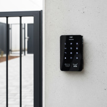 PNI DK150T access control keyboard with Wi-Fi, unlocking with PIN, RFID card and from the Tuya Smart application, IP65, 