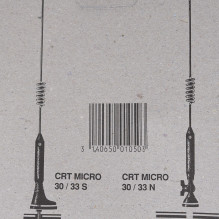 CB CRT MICRO 30 / 33N 2BR antena, 26-28MHz, ilgis 380 mm CB CRT MICRO 30 / 33N 2BR antena, 26-28MHz, ilgis 380 mm