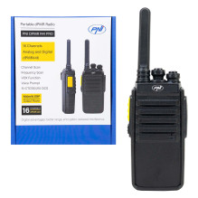 Nešiojama radijo stotis PNI DPMR R41 PRO, 0,5 W, dPMR446, 16 skaitmeninių ir analoginių kanalų, TOT, skenavimas, monitor Nešiojama radijo stotis PNI DPMR R41 PRO, 0,5 W, dPMR446, 16 skaitmeninių ir analoginių kanalų, TOT, skenavimas, monitor