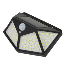 LED solar lamp PNI GreenHouse WS10, 100 LEDs, 600 lm, PIR angle 120 degrees, battery 1800 mAh, wall mounting LED solar lamp PNI GreenHouse WS10, 100 LEDs, 600 lm, PIR angle 120 degrees, battery 1800 mAh, wall mounting