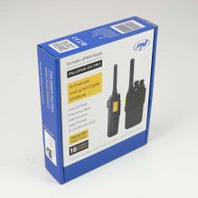 PNI DPMR R41 PRO portable radio station, 0.5W, dPMR446, 16 digital and analog channels, TOT, Scan, Monitor, programmable