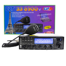 Radijo mėgėjų stotis CRT SS 6900 VOX CB, AM, FM, USB, SSB, CW, PA, 28–29,7 MHz, ASQ, RF stiprinimas, Roger Beep, 12 V, p Radijo mėgėjų stotis CRT SS 6900 VOX CB, AM, FM, USB, SSB, CW, PA, 28–29,7 MHz, ASQ, RF stiprinimas, Roger Beep, 12 V, p