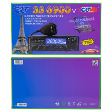 Radio amateur station CRT SS 6900 VOX CB, AM, FM, USB, SSB, CW, PA, 28-29.7Mhz, ASQ, RF Gain, Roger Beep, 12V, programma Radio amateur station CRT SS 6900 VOX CB, AM, FM, USB, SSB, CW, PA, 28-29.7Mhz, ASQ, RF Gain, Roger Beep, 12V, programma