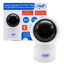PNI IP390T 1080P video surveillance camera with PTZ WiFi H264 + supports 128GB microSD, Night Vision, Tuya application, PNI IP390T 1080P video surveillance camera with PTZ WiFi H264 + supports 128GB microSD, Night Vision, Tuya application,