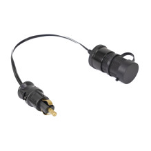 DIN adapteris į EURO žiebtuvėlio lizdą PNI Lighter 01 su prailginimo laidu, 12V / 24V