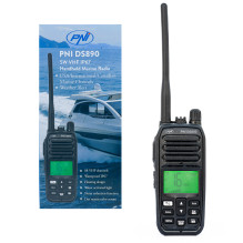 PNI DS890 portable marine radio station, 88 channels, 10 weather channels, adjustable Squelch, Roger Beep, Dual Watch, S
