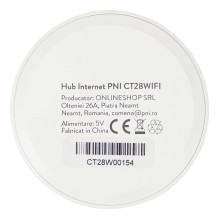 PNI CT28WIFI interneto mazgas PNI CT28 valdymo moduliui su 8 grindų šildymo zonomis