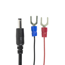 Battery power cable for hunting cameras, length 1.5m, U-type connectors Battery power cable for hunting cameras, length 1.5m, U-type connectors