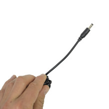Battery power cable for hunting cameras, length 1.5m, U-type connectors Battery power cable for hunting cameras, length 1.5m, U-type connectors