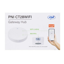 PNI CT28WIFI Internet Hub for the PNI CT28 control module with 8 underfloor heating zones