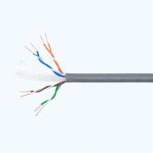 CAT6e UTP cable PNI U06 with 4 pairs for internet 1 Gigabit and surveillance systems Roll 305m CAT6e UTP cable PNI U06 with 4 pairs for internet 1 Gigabit and surveillance systems Roll 305m