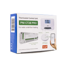 Thermostat unit PNI CT28 PRO wireless, with WiFi, Internet control underfloor heating by pairing with the PNI CT28 Contr