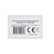 Accessory kit for TTi TCB-H100 portable CB radio station