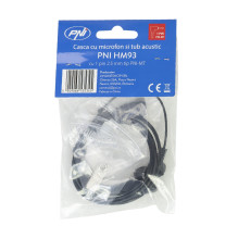 Headphone with microphone and acoustic tube PNI HM93 with 1 pin 2.5mm PNI-MT Headphone with microphone and acoustic tube PNI HM93 with 1 pin 2.5mm PNI-MT