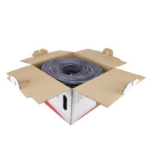Cable per meter FTP CAT6 PNI F06 with 4 pairs for 1 Gigabit internet and surveillance systems