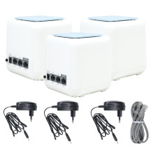 PNI GB1200 Gigabit Wi-Fi Mesh System with full coverage for the home 3 pcs router and AP access point
