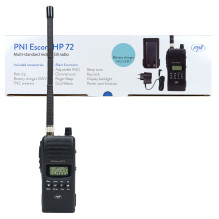 Portable CB radio station PNI Escort HP 72, 4W, AM-FM, ASQ, Dual Watch, Scan, without battery