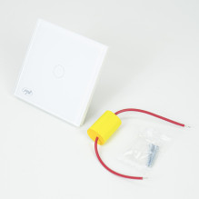 Smart switch with PNI SafeHome PT101L WiFi touch, 10A, control via Tuya Smart application, compatible with Alexa and Goo Smart switch with PNI SafeHome PT101L WiFi touch, 10A, control via Tuya Smart application, compatible with Alexa and Goo