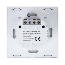 Smart switch with PNI SafeHome PT202L WiFi touch, 10A, control via Tuya Smart application, compatible with Alexa and Goo Smart switch with PNI SafeHome PT202L WiFi touch, 10A, control via Tuya Smart application, compatible with Alexa and Goo