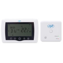 Smart thermostat PNI CT36 wireless, with WiFi, Internet control, for thermal power plants, APP TuyaSmart Smart thermostat PNI CT36 wireless, with WiFi, Internet control, for thermal power plants, APP TuyaSmart