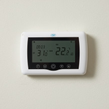 Smart thermostat PNI CT36 wireless, with WiFi, Internet control, for thermal power plants, APP TuyaSmart Smart thermostat PNI CT36 wireless, with WiFi, Internet control, for thermal power plants, APP TuyaSmart