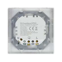 PNI SmartHome WP202 WiFi smart socket, buried mounting, internet control, dedicated Tuya Smart application, compatible w PNI SmartHome WP202 WiFi smart socket, buried mounting, internet control, dedicated Tuya Smart application, compatible w