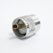 PNI PL259 short plug for RG58 cable with gold-plated central pin 6mm GOLD PNI PL259 short plug for RG58 cable with gold-plated central pin 6mm GOLD