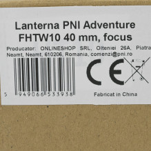 Flashlight PNI Adventure FHTW10 40 mm, focus Flashlight PNI Adventure FHTW10 40 mm, focus