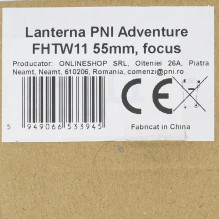 Žibintuvėlis PNI Adventure FHTW11 55 mm, fokusuotas Žibintuvėlis PNI Adventure FHTW11 55 mm, fokusuotas