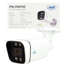 PNI IP8POE 4K 8MP video surveillance camera
