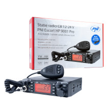 CB PNI ESCORT HP 9001 PRO ASQ 12 / 24 Radio Station Kit + CB PNI Extra 45 Antenna with Magnet CB PNI ESCORT HP 9001 PRO ASQ 12 / 24 Radio Station Kit + CB PNI Extra 45 Antenna with Magnet