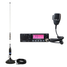CB TTi TCB-900 EVO radijo stoties rinkinys + PNI S75 CB antena su magnetu CB TTi TCB-900 EVO radijo stoties rinkinys + PNI S75 CB antena su magnetu